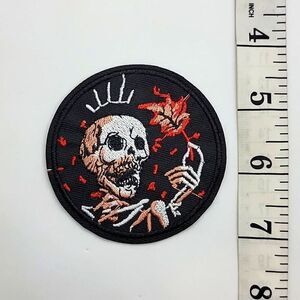 🎈5/$10🎈 PATCHES..CROC CHARMS.. skull..